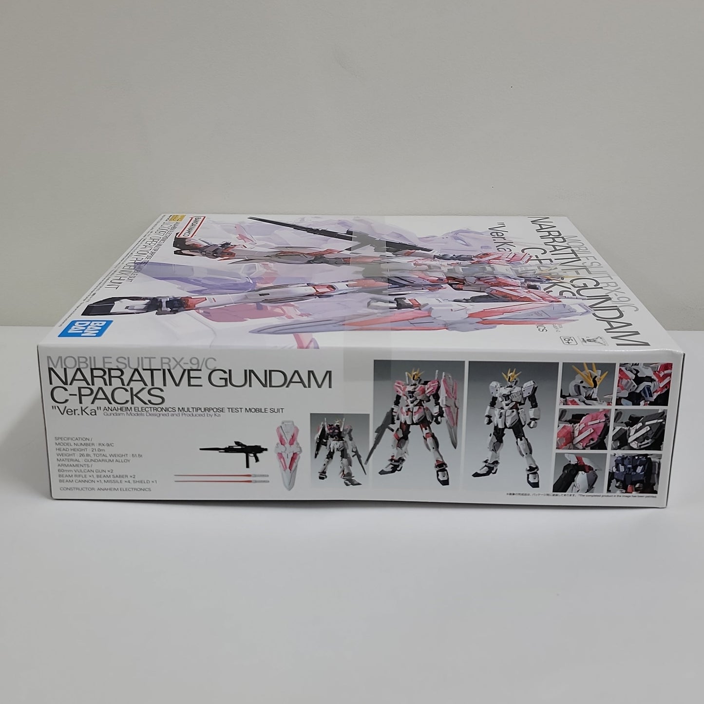 Mobile Suit Gundam – MG Narrative Gundam C-Packs Ver.Ka Model Kit