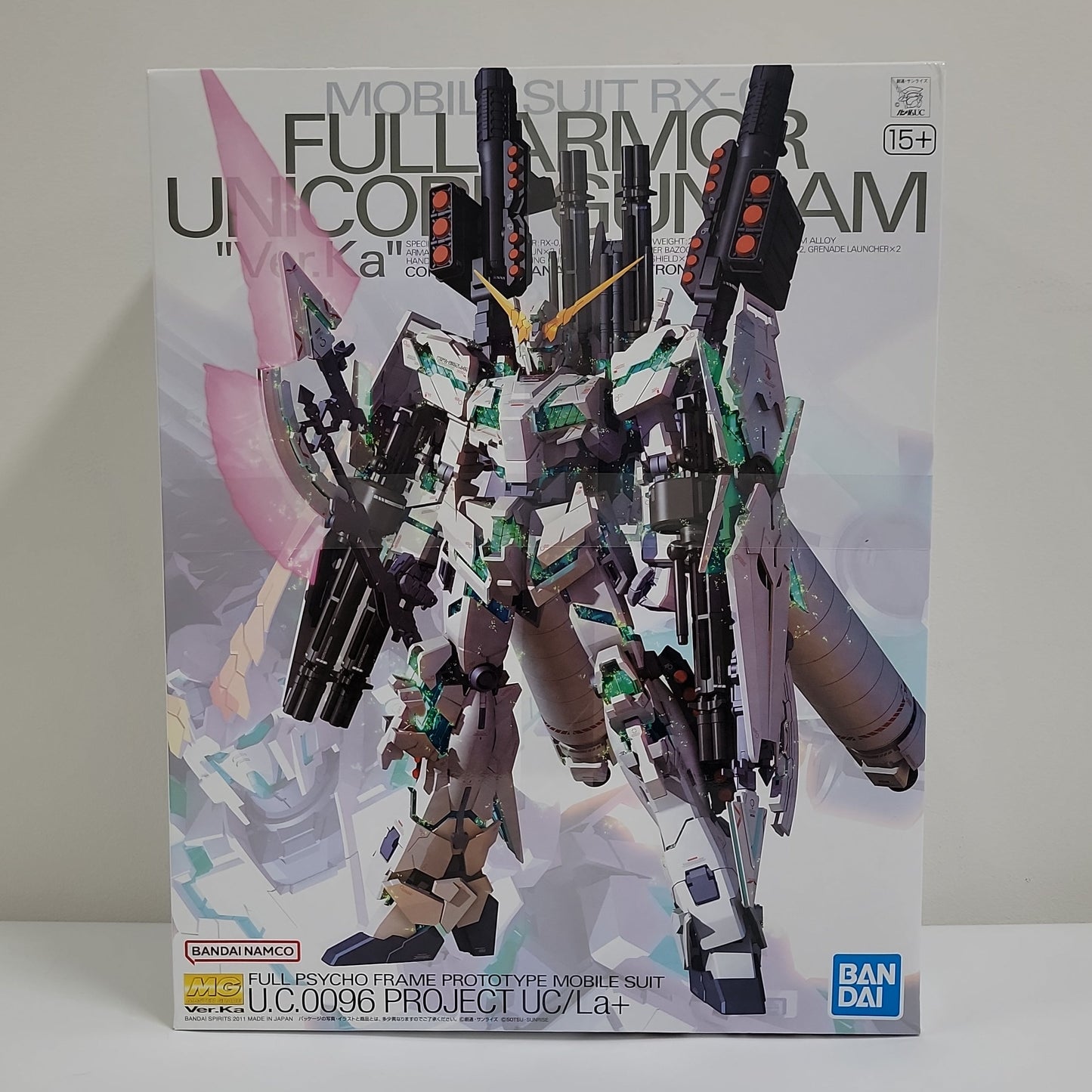 Mobile Suit Gundam – MG Full Armor Unicorn Gundam Ver.Ka Model Kit