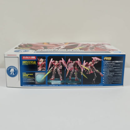 Gundam 00 – 00 Raiser Trans-Am Clear RG 1/144 Gundam Base Limited Model Kit