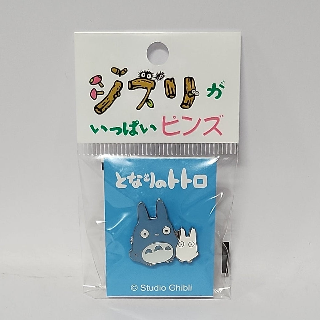 My Neighbor Totoro – Blue Totoro & Mini Totoro Metal Pin