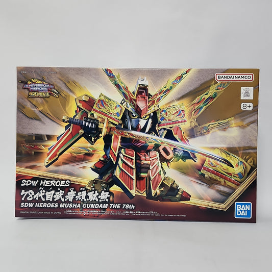 SD Gundam World Heroes – Musha Gundam The 78th SDW Heroes Model Kit