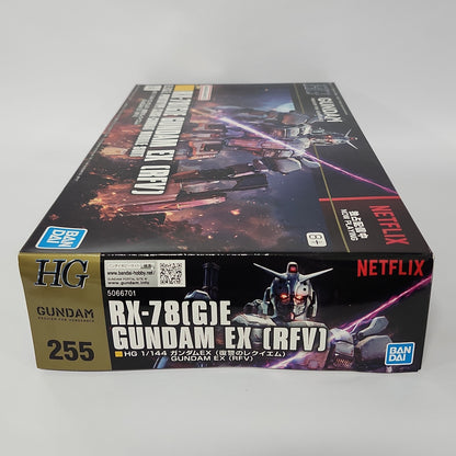 Limited - Mobile Suit Gundam: Requiem for Vengeance – RX-78(G)E Gundam EX (RFV) HG 1/144 Model Kit