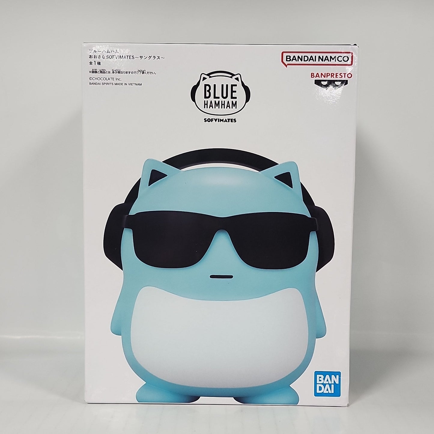 Blue Hamham Sofvimates Figure (Sunglasses Ver.) – Space Hamster