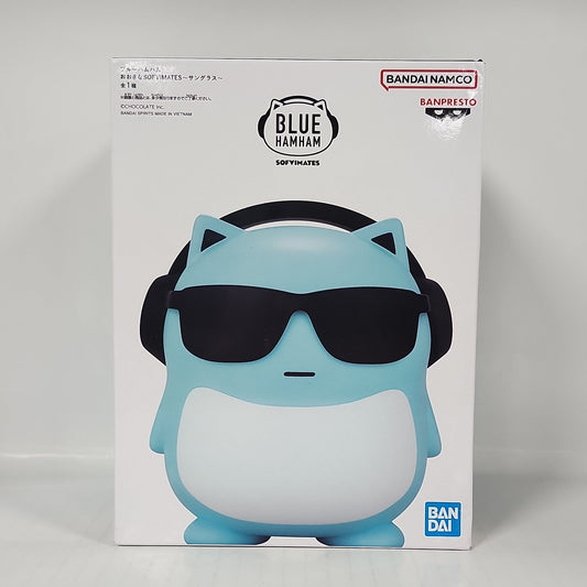 Blue Hamham Sofvimates Figure (Sunglasses Ver.) – Space Hamster