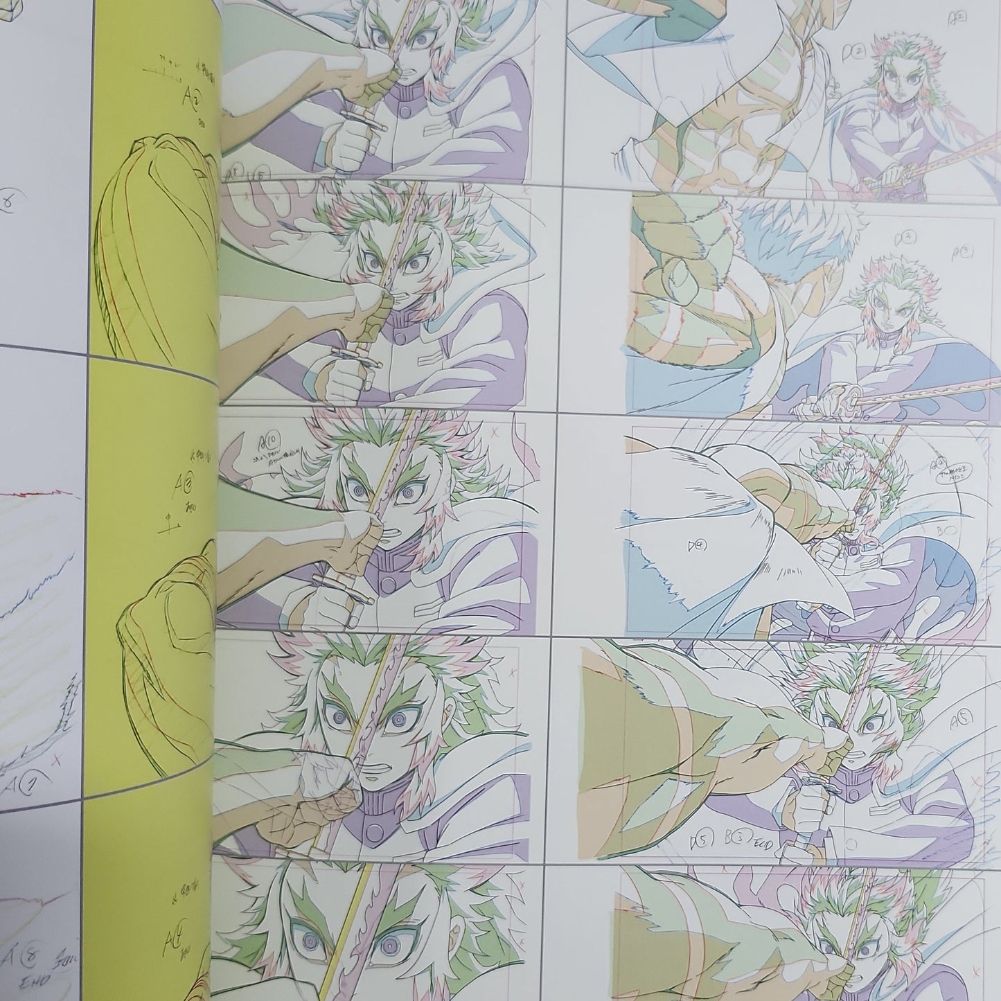 Demon Slayer – Mugen Train Animation Keyframe Art Book Vol. 2