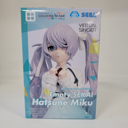 Hatsune Miku Empty SEKAI Figure SEGA Project SEKAI Collectible
