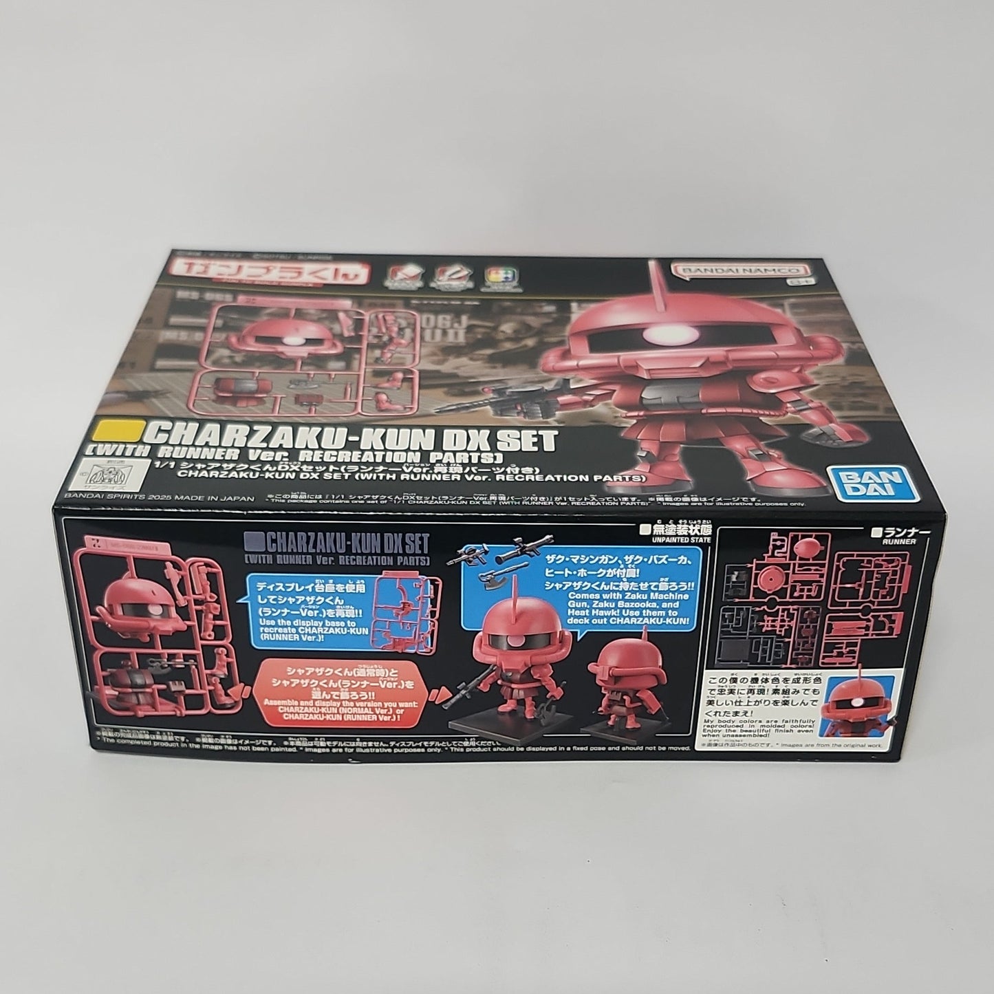 Mobile Suit Gundam – Char’s Zaku II Charzaku-kun DX Set Fun to Build Gunpla Model Kit