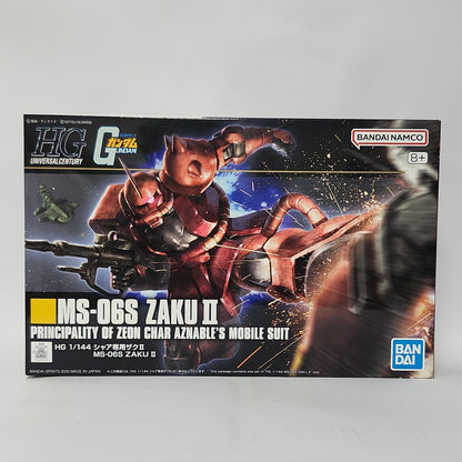 Mobile Suit Gundam – Char Aznable’s Zaku II HG 1/144 Model Kit (MS-06S)
