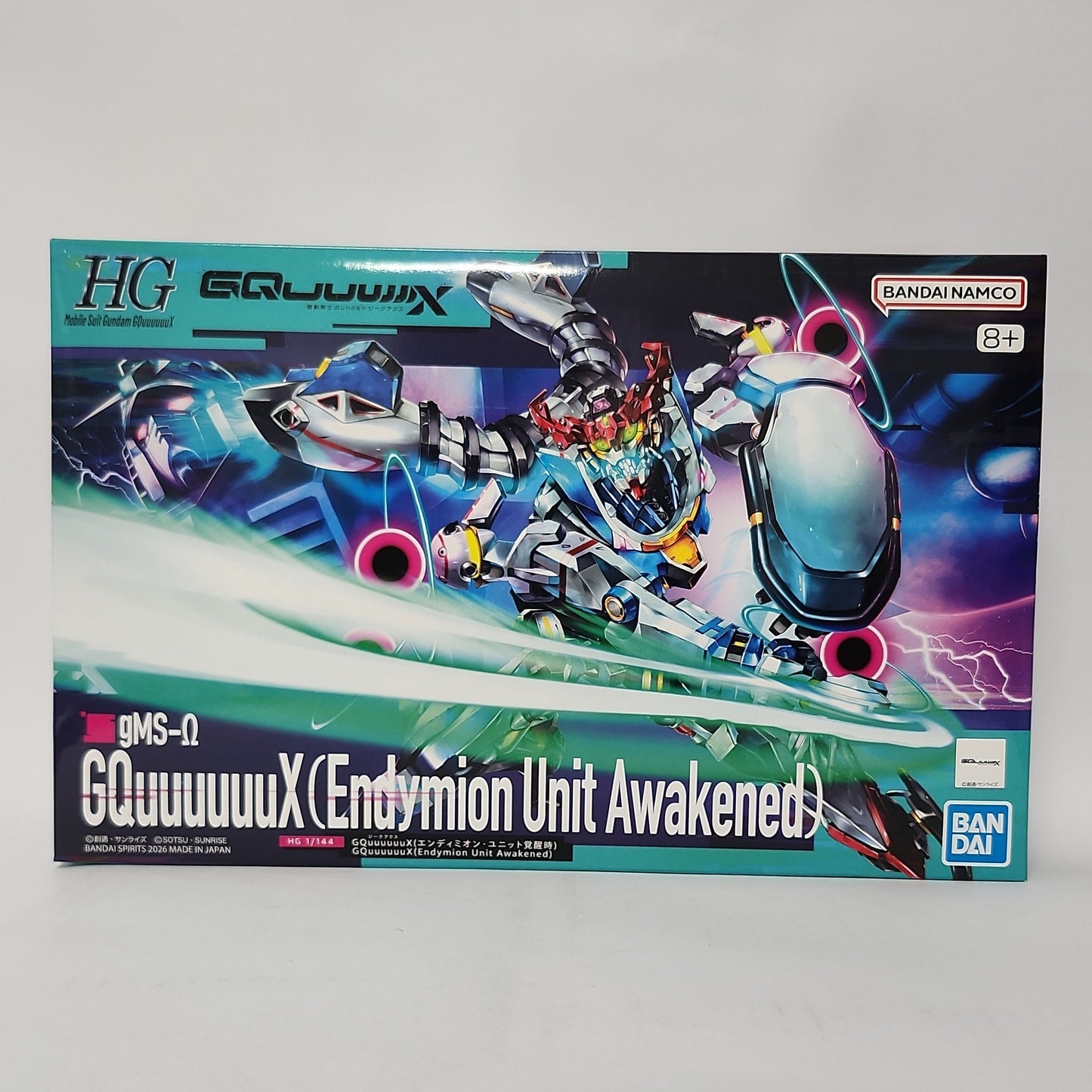 Mobile Suit Gundam GQuuuuuuX – GQuuuuuuX (Endymion Unit Awakened) HG 1/144 Model Kit