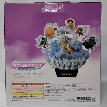 One Piece Monkey D. Luffy Gear 5 ONDIMENSION Ichiban Kuji D Prize Figure