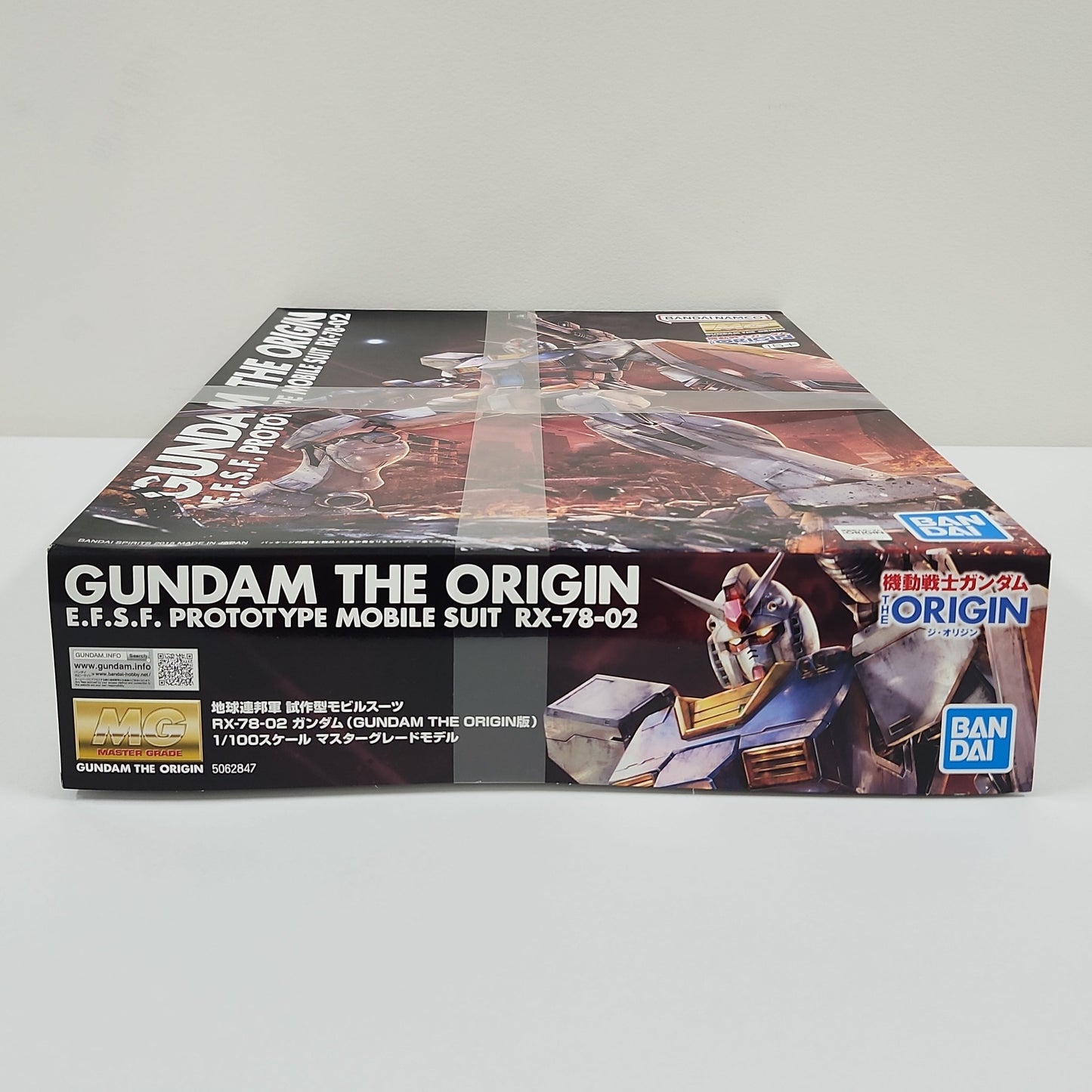 Gundam The Origin – RX-78-02 Gundam MG 1/100 Master Grade Model Kit