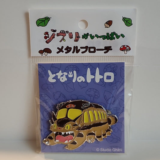Studio Ghibli - Catbus Metal Brooch