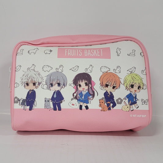 Fruits Basket Chibi Character Pouch – Pink Zipper Case