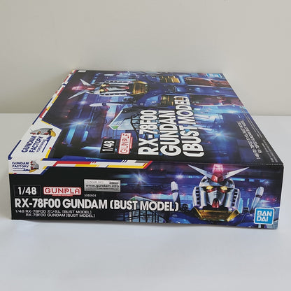 Mobile Suit Gundam – RX-78F00 Gundam Bust Model 1/48 Gundam Factory Yokohama
