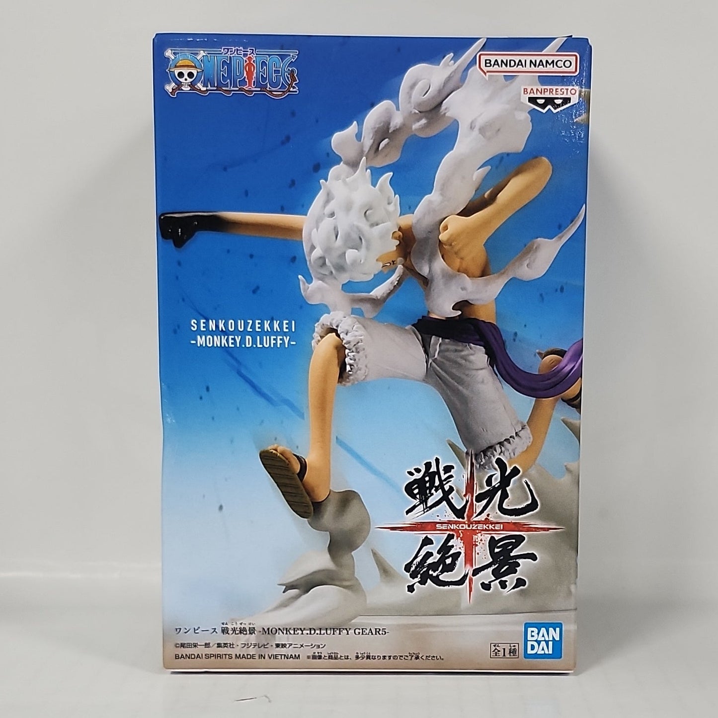 One Piece – Monkey D. Luffy Gear 5 Senkozekkei Figure