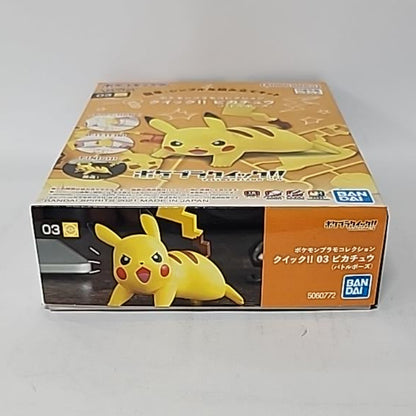 Pokémon Plamo Collection Quick!! No. 03 – Pikachu Battle Pose Model Kit