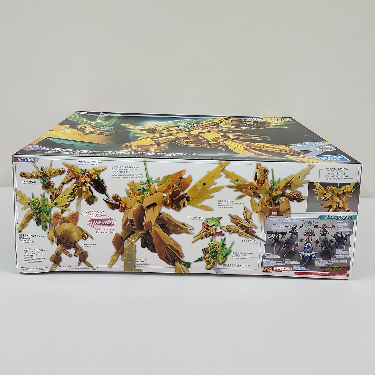 Gundam Build Divers Re:RISE – Re:Rising Gundam HG 1/144 Model Kit