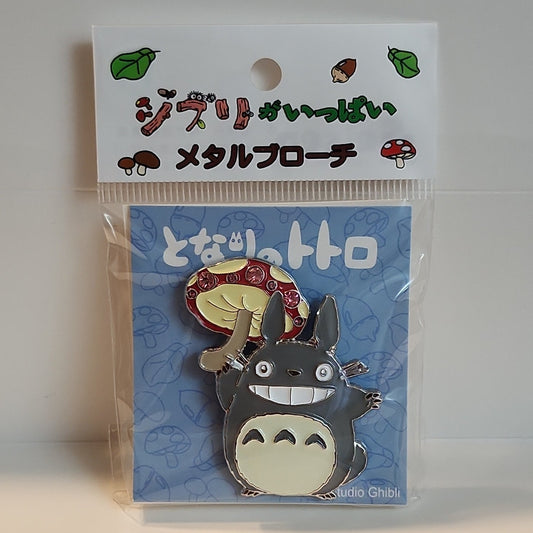Studio Ghibli - Totoro Mushroom Brooch