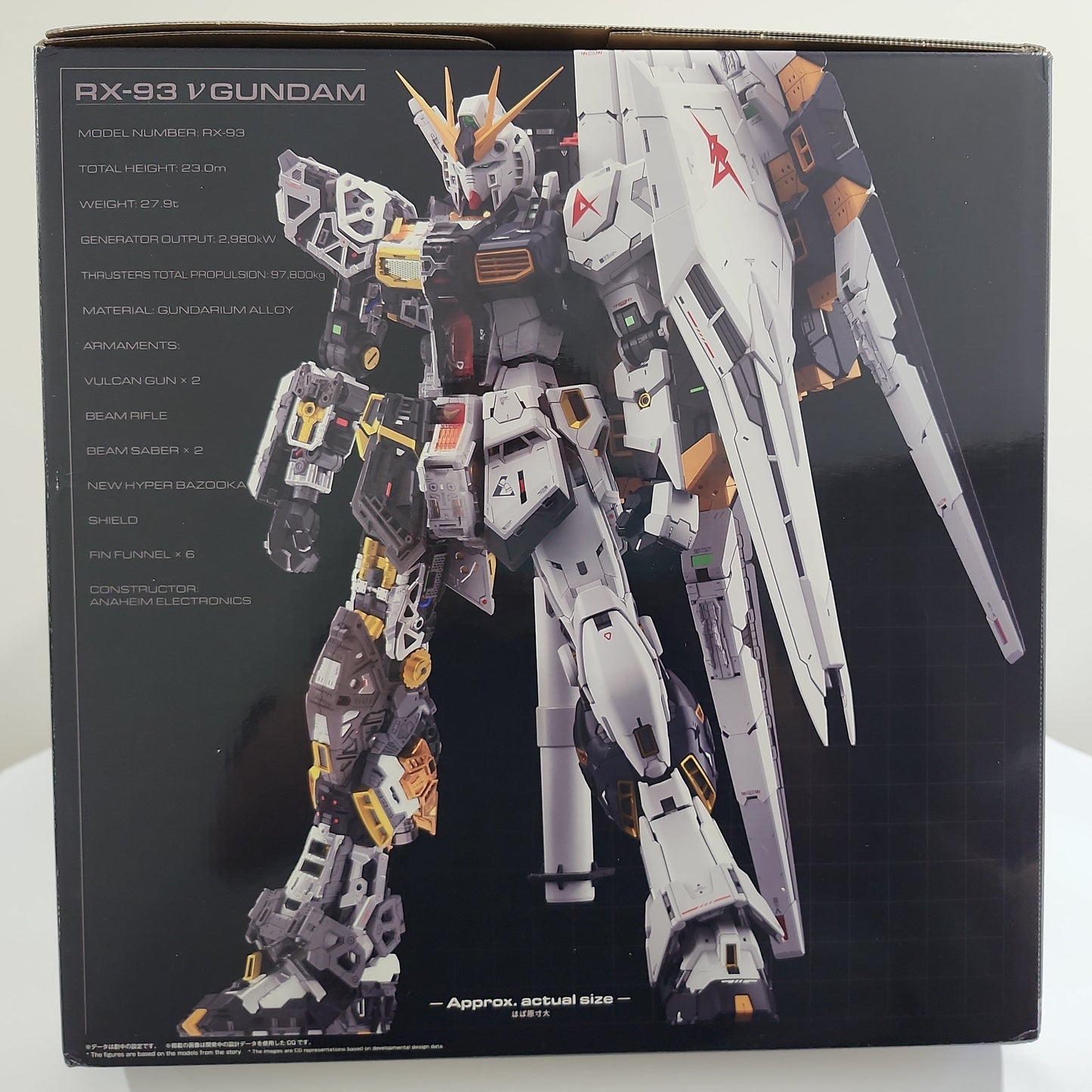 PG 1/60 Perfect Grade Unleashed RX-93 ν Gundam