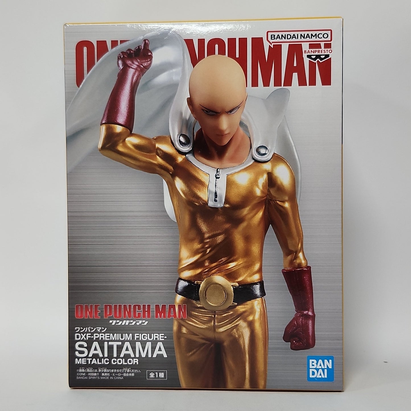 One Punch Man – Saitama DXF Premium Metallic Figure