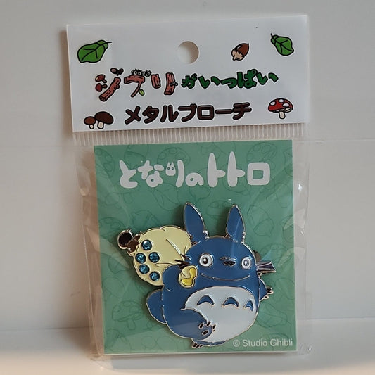 Studio Ghibli - Blue Totoro Gem Brooch