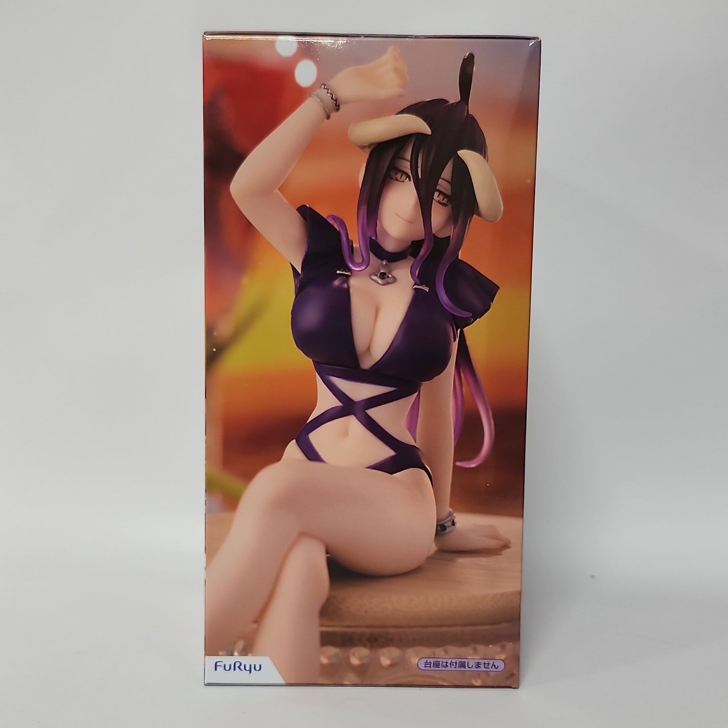 Overlord – Albedo Dark Purple Swimsuit Noodle Stopper Figure