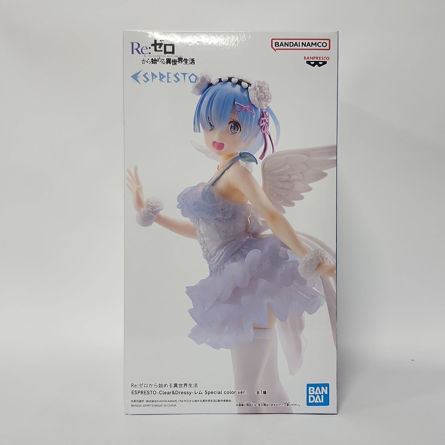 Re:ZERO − Starting Life in Another World – Rem ESPRESTO Clear Dressy Figure (Special Color Ver.)