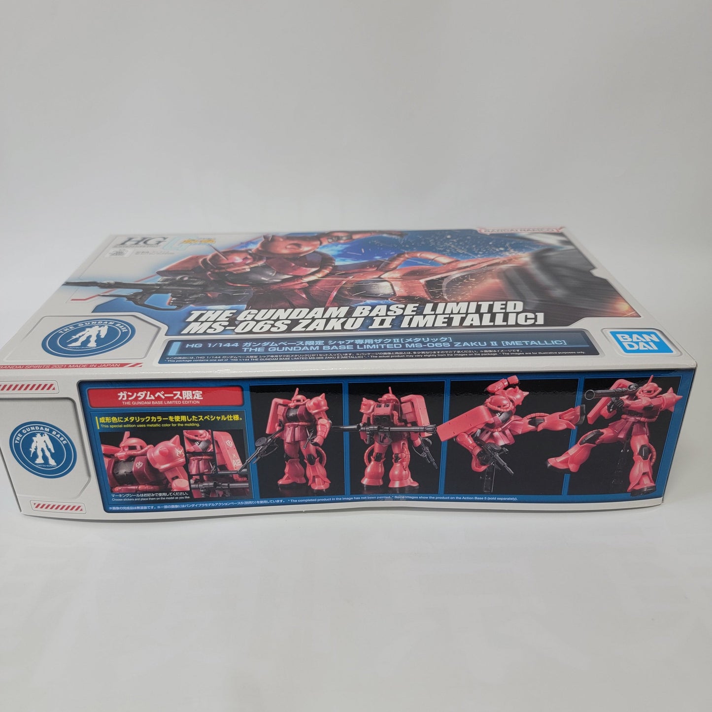 JAPAN Import - Gundam Base Limited - "MS-06s Zaku 2 Metallic"