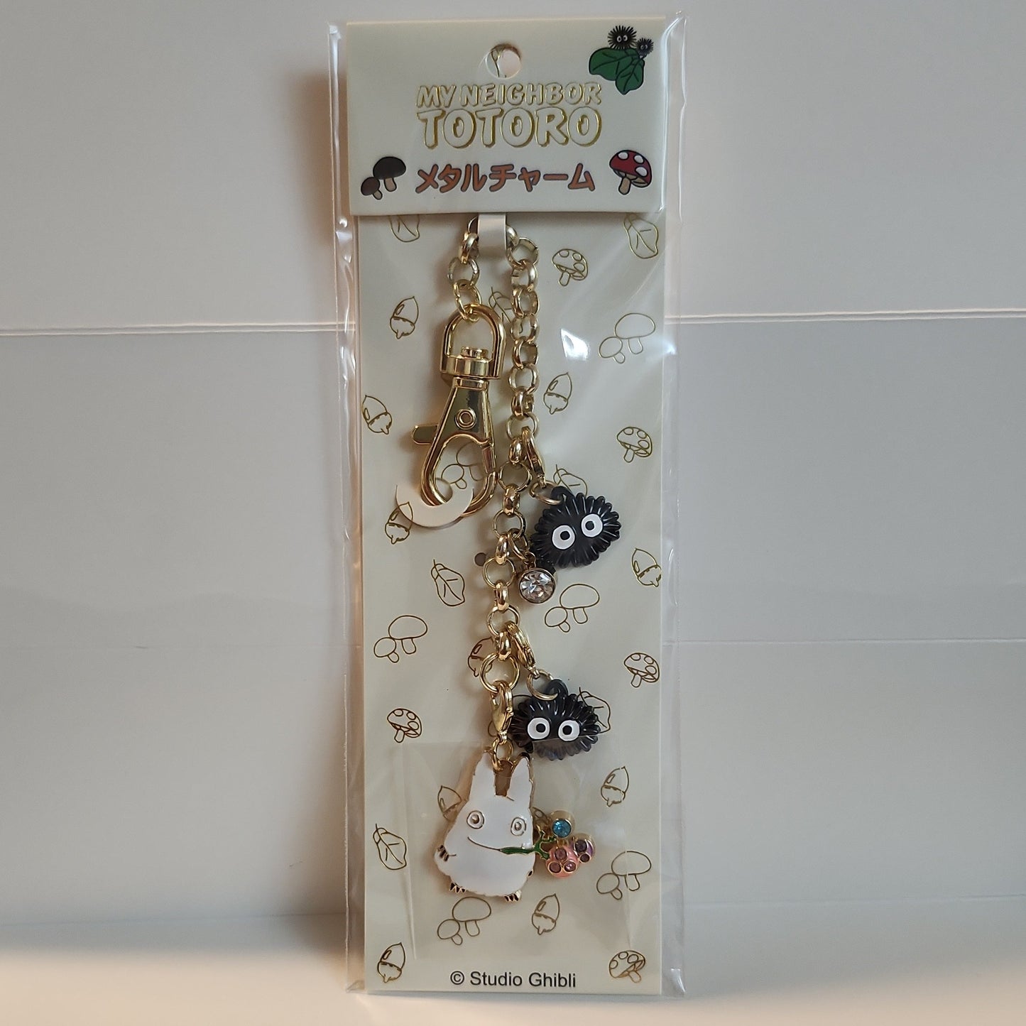My Neighbor Totoro Soot Sprite - Small White Totoro Charm
