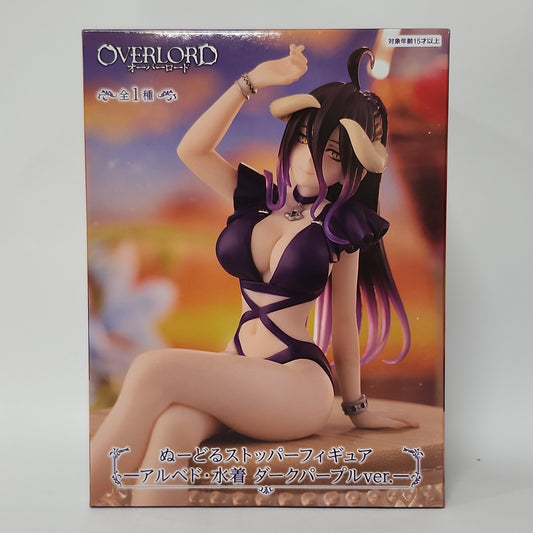 Overlord – Albedo Dark Purple Swimsuit Noodle Stopper Figure
