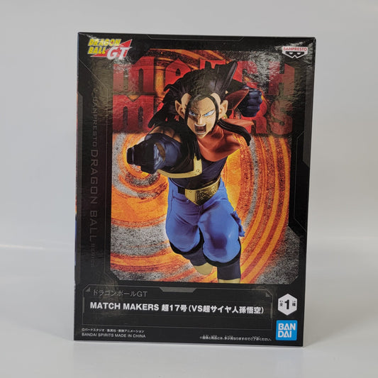 Dragon Ball Gt Match Makers Super Android #17 Super Saiyan Son Goku Figure