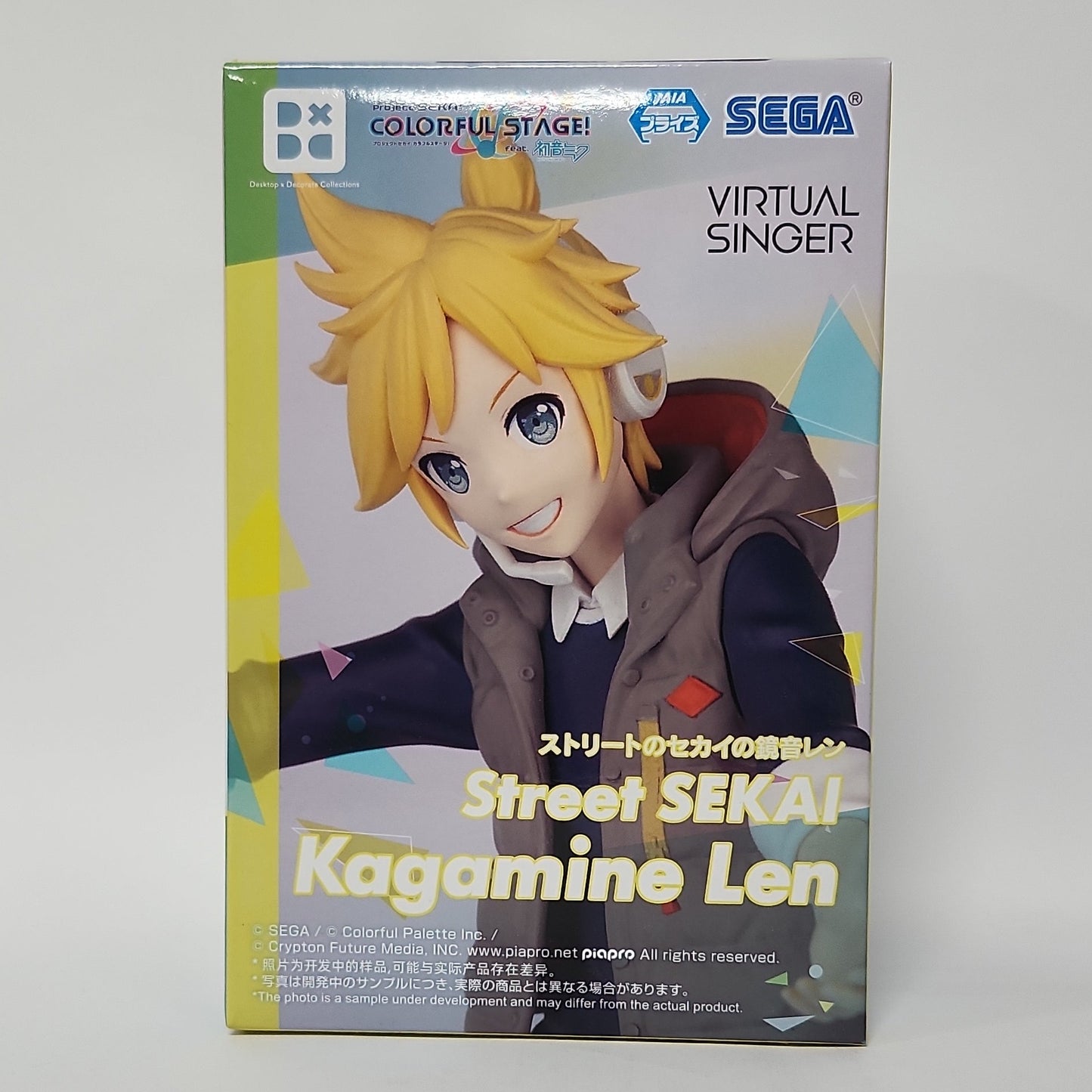 Project SEKAI – Vocaloid Kagamine Len Street SEKAI Desktop Figure