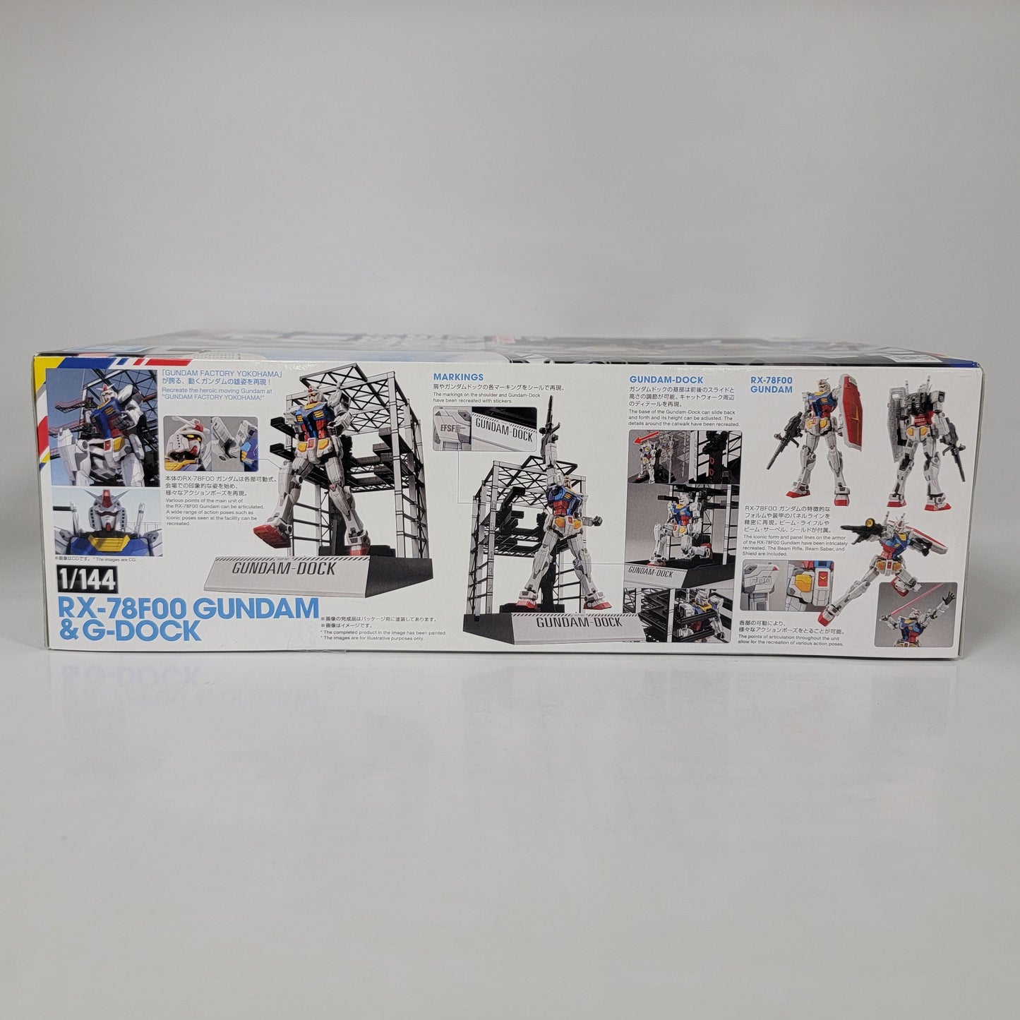 Limited - Gundam Factory Yokohama RX-78F00 Gundam & G-Dock 1/144 Model Kit