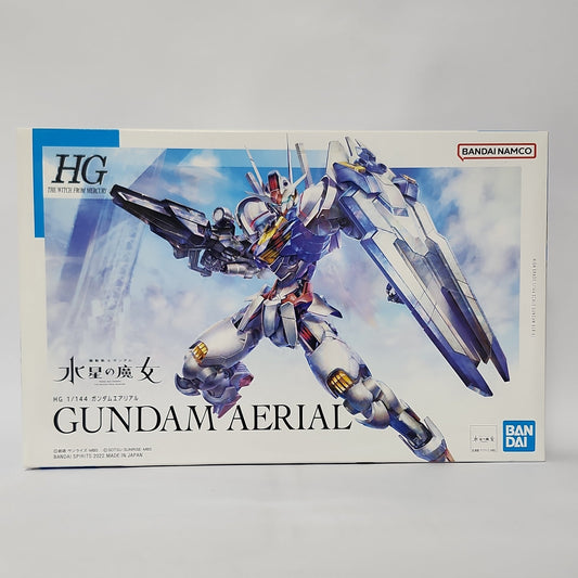 Mobile Suit Gundam: The Witch from Mercury – Gundam Aerial HG 1/144 Model Kit Figure