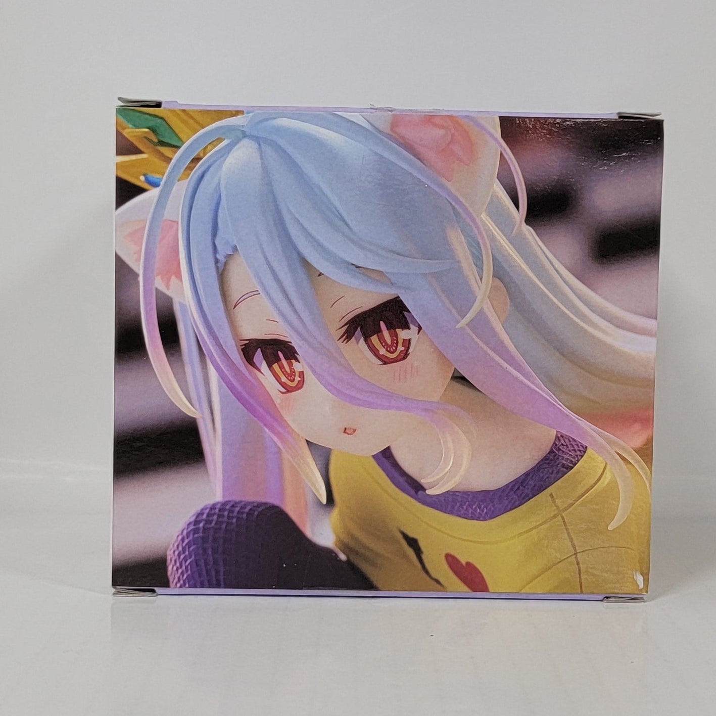 No Game No Life Desktop Cute Shiro Figure – Cat-Ear T-Shirt Ver.