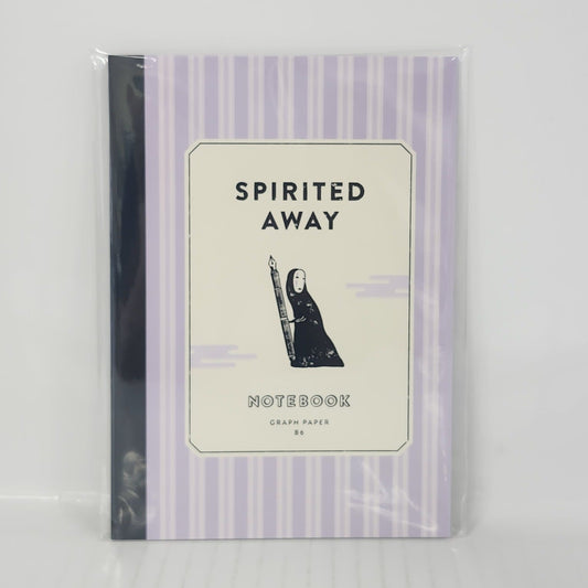 Spirited Away No Face B6 Notebook – Graph Paper