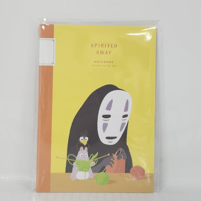 Spirited Away No Face Knitting B6 Notebook – Graph Paper