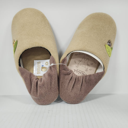 My Neighbor Totoro Room Slippers – Catbus Stroll with Soot Sprite