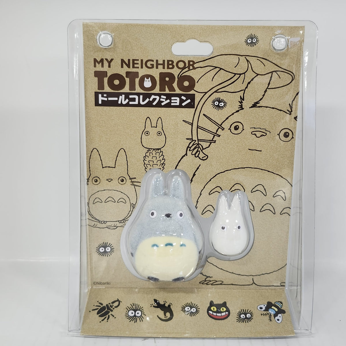 My Neighbor Totoro Chu & Chibi Totoro Doll Collection Figure Set