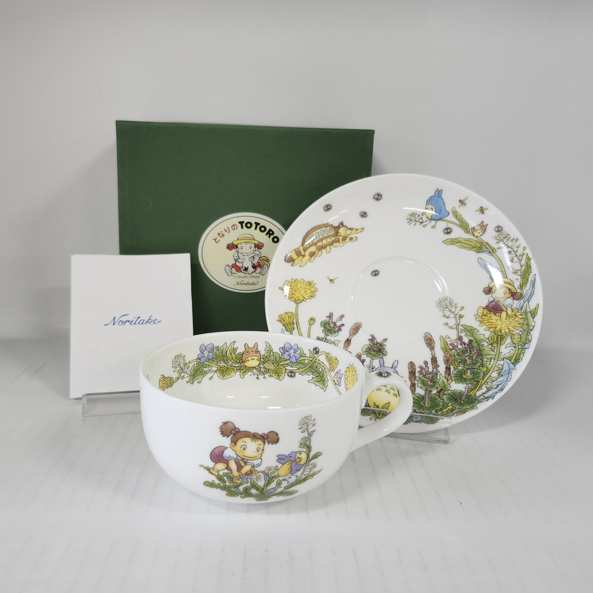 My Neighbor Totoro Dandelion Milk Tea Cup & Saucer – Bone China Set -2