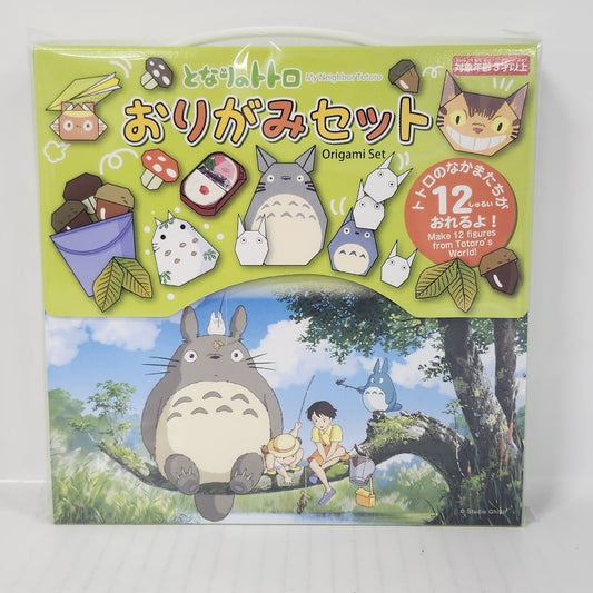 My Neighbor Totoro Origami Set – Fold 12 Figures with Totoro and Catbus