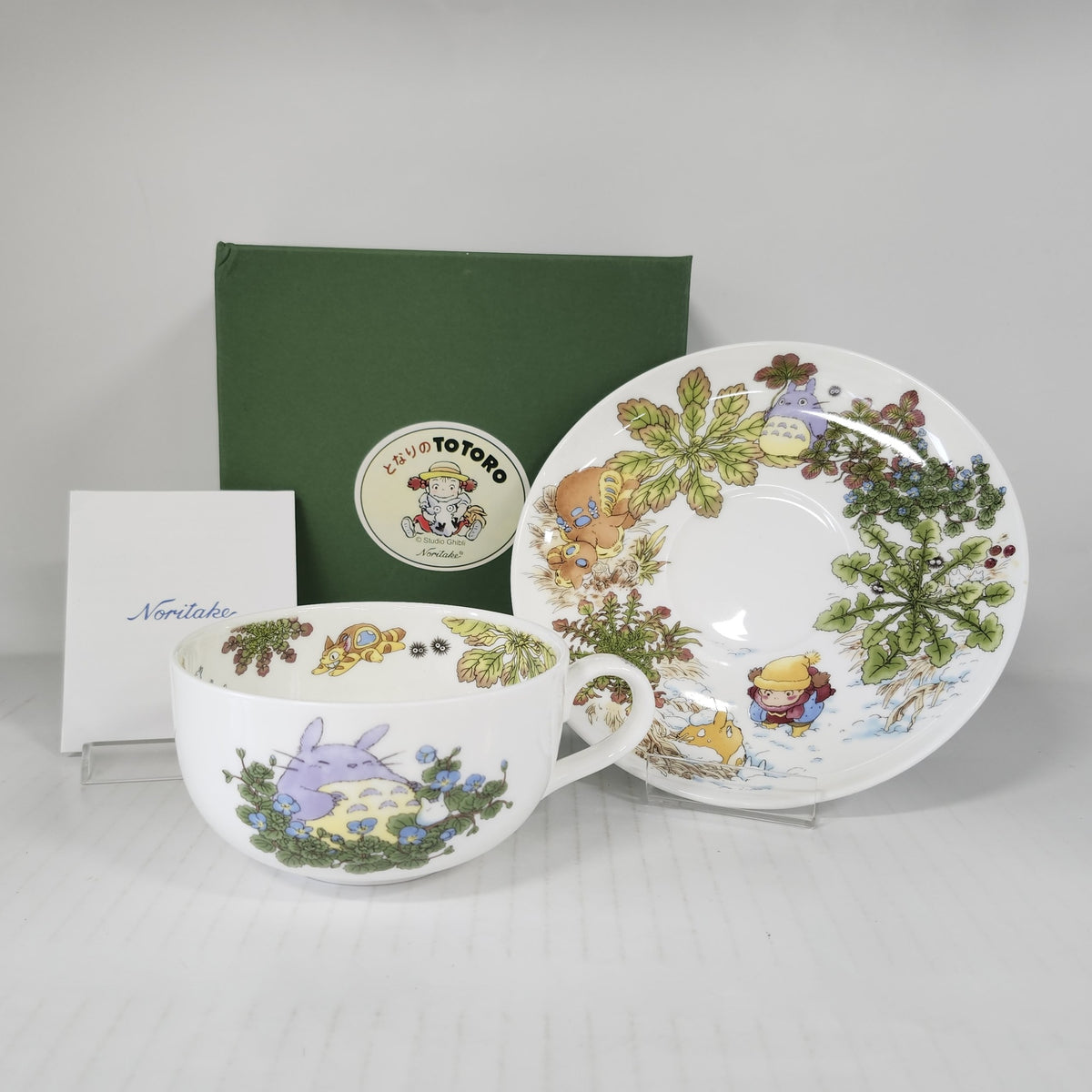My Neighbor Totoro Speedwell Milk Tea Cup & Saucer – Bone China Set -1