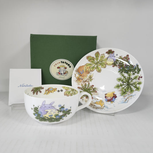 My Neighbor Totoro Speedwell Milk Tea Cup & Saucer – Bone China Set -1