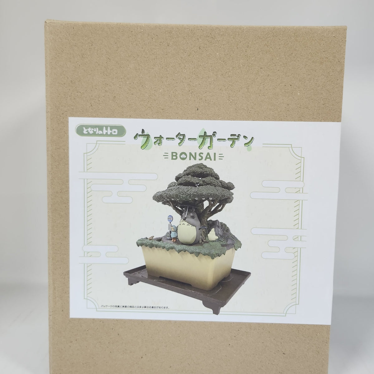 Limited - My Neighbor Totoro Water Garden Bonsai Fountain – Rainy Bus Stop with Totoro & Mei