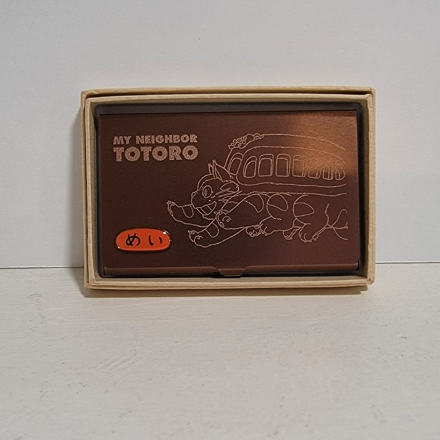 My Neighbor Totoro Aluminum Card Case (Catbus)