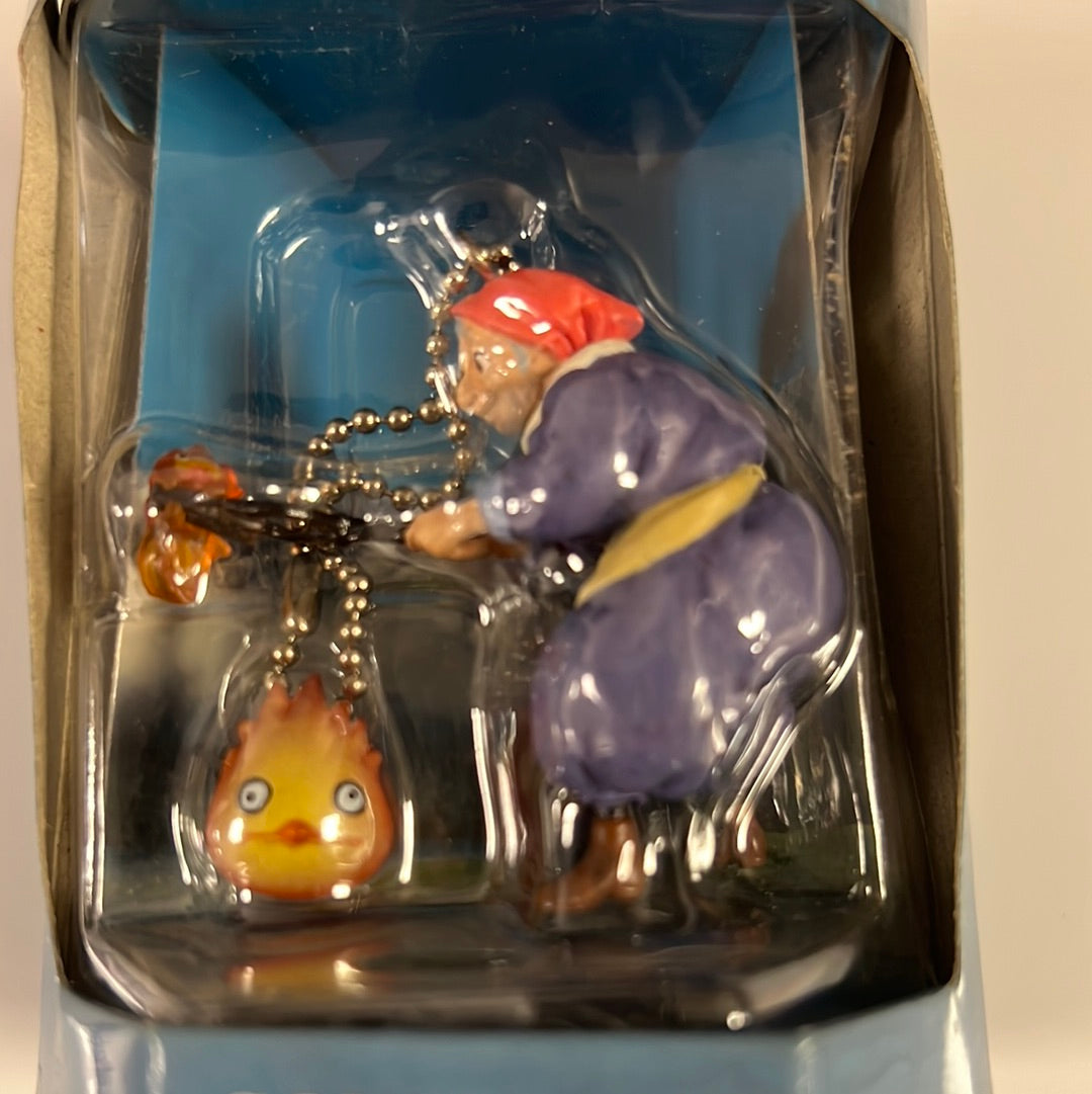 Howl's Moving Castle [RARE] Sophie + Calcifer Keychain