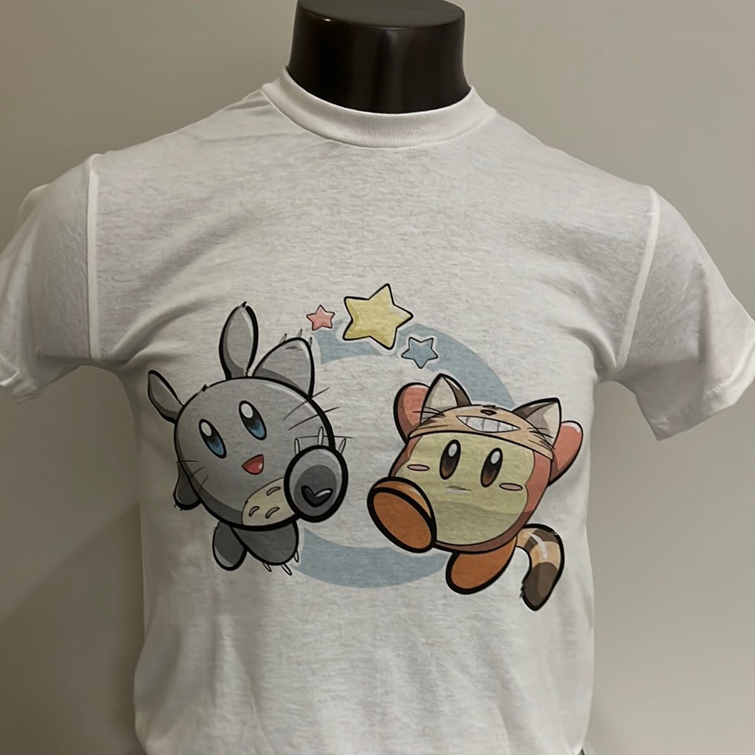 Totoro x Kirby T-Shirt