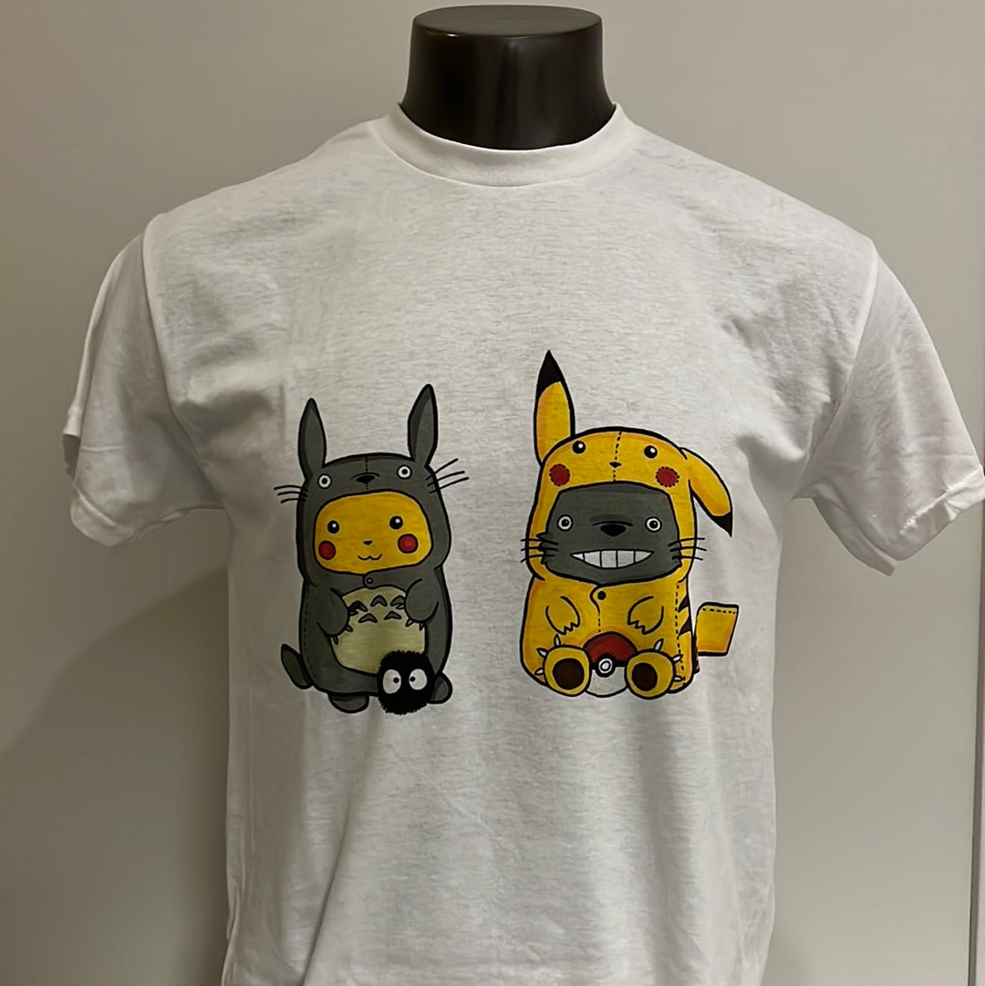 Totoro x Pikachu T-Shirt