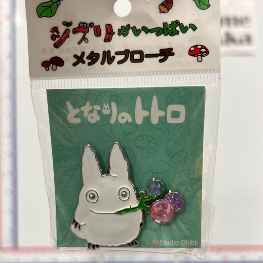 My Neighbor Totoro White Pin Large