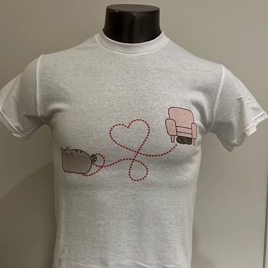 Pusheen Heart T-Shirt